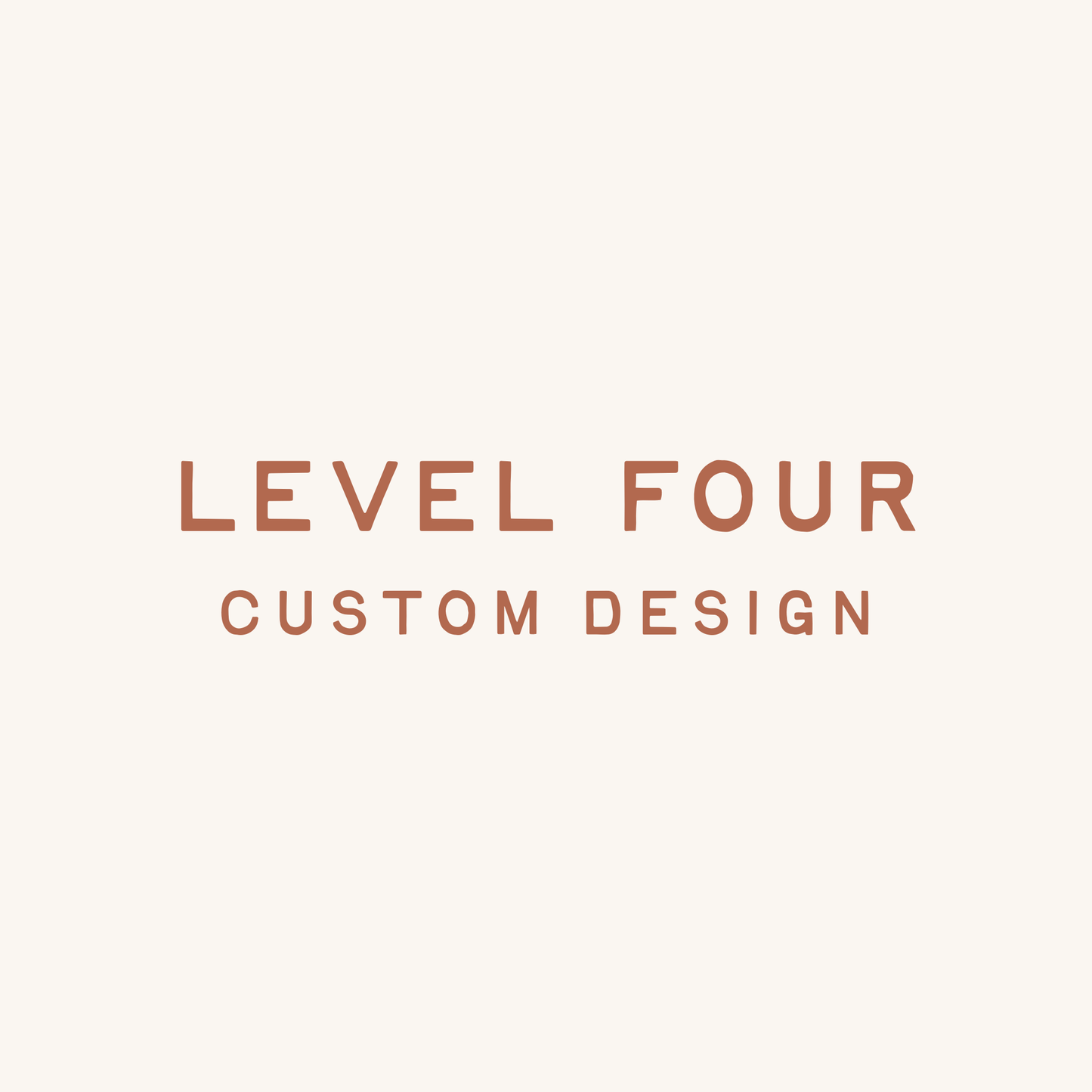 Custom Set | Level 4 Design